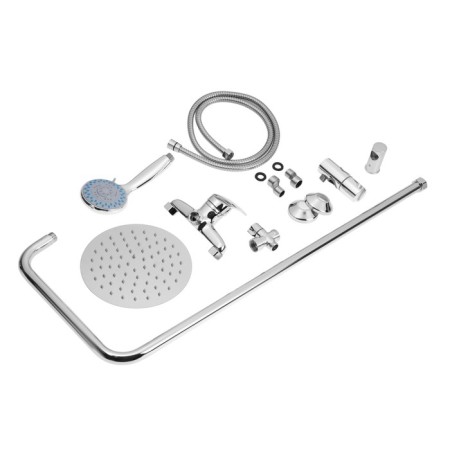 Shower system Istok Life Luxe with one -handed brass mixer, chrome-7
