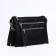 Bag Cross-Bodi with a zipper, 3 outer pockets, black color