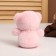 Soft toy "Bear", with a bow, color mix