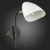 Wall lamp EVOLUCE. Sle103601-01. Satta. 1x40 W, E14, 12.5x28.5 cm, black color, gold