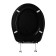 Orio K-01-2 toilet seat, adjustable, dark gray