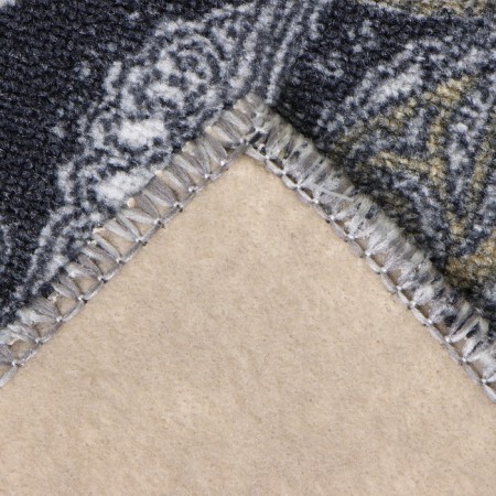 Ankara carpet, size 150x200cm, gray color, polyamide 100%, felt-2