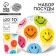 Set of paper utensils "Smile", 10 glasses, 10 plates