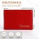Cover for passport, red color