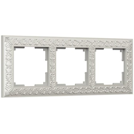 Frame for 3 posts WL07-FRAME-03, pearl color-1