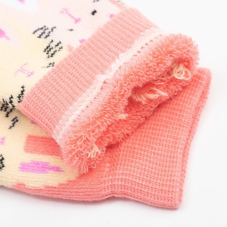 Noski children's terry, color peach, size 16-18-2