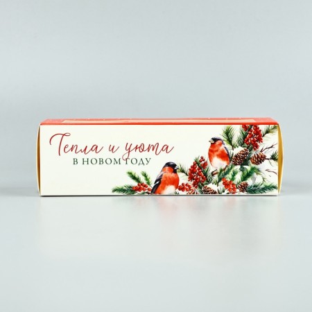 Box for Makarun "Heat and Cozy" 18 x 5.5 x 5.5 cm, New Year-2