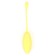 Vibroyaite Okopka, 7 x 3.5 cm, 10 modes, PDU, silicone, yellow
