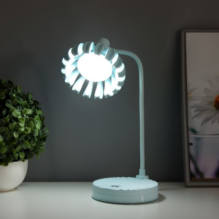 Sandy table lamp LED 4W USB AKB Blue 11.7x14.5x18 cm-2