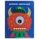 Diary, universal, for grades 1-11, “orange monstrik”, artificial leather, foam lining, 48 sheets