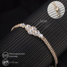 Bracelet with rhinestones 