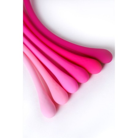 A set of vaginal balls Eromantica K-Rose, silicone, pink color, 6 pcs.-9