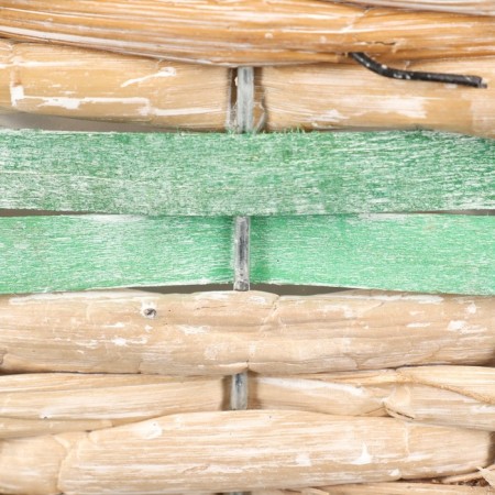 Kashpo wicker rectangular, 23x15x12cm, light green-2