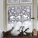 Vinyl stickers on the windows "Winter City", reusable, 70 x 25 cm, new year