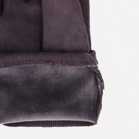Female gloves, gray, dimensionless color-2