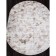 Oval Merinos Miranda carpet, size 250x350 cm, color Cream