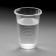 A set of cups of disposable plastic transparent 200 ml 100 pieces