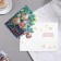 Postcard "Magic New Year!" Congrev, embossing, balls, 12.5x19.5 cm