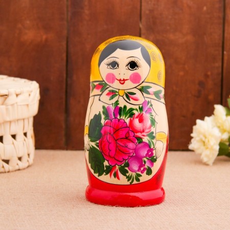 Matryoshka "Semenovskaya", 7 and puppet, the highest category-6