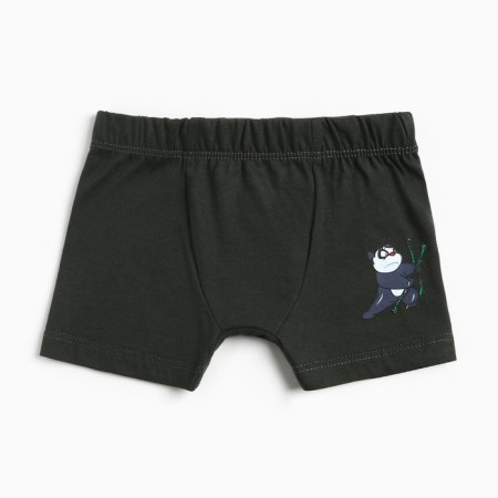 Coward cowards for a boy, dark green color, height 104-110 cm