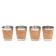 Piles, set 4 pcs of 30 ml, 4.2 x 3.6 cm