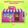 Magnetic game "Sweet thing" with a doll, background and stickers