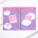 Questionnaire on a lock, in a solid cover A6, 40 sheets "Kotik"