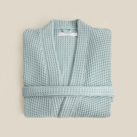 Welfare Women's bathrobe SL Home: Boho "Azzura", size S, 100% cotton, 280 g/m2-10