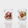 New Year's glass tea mug "Happy New Year", 200 ml, mix