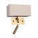Wall lamp Lectio 280 mm, 140 mm, LED, E27 2+25W