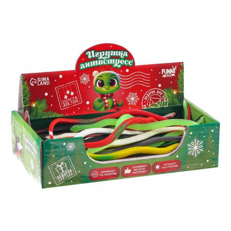 Antistress toy "snakes", in showbox-5