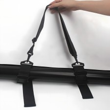 Tourist strap for carrying, with additional mounts, 120x3.5cm