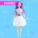 Surprise doll in a tube, with accessories, mix