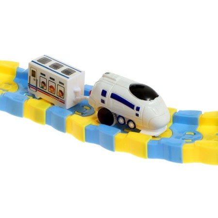 Railway "Entertainment Park", light and sound effects, works from batteries-4