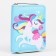 Kids children's wallet, 2 lightning departments, Mix color