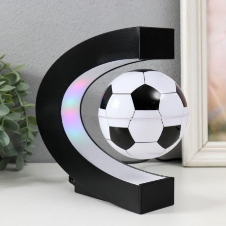 Levitative souvenir Light "Football" black ball d = 8.5 cm 17.5x8.5x17.5 cm-3