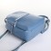 Women's backpack city on a zipper, 4 outer pockets, letizia forzza, blue color