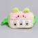 Children's "Bunny" bag, 18 cm, green color