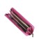 Women's wallet, lightning, color raspberry fleet