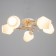 Ruxi chandelier 5he27 40W white-gold 56x56x28 cm Bayerlux