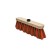 Street wooden brush, coconut and plastic bristles, mix