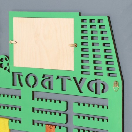 Moars with photo "Football" Green, 47x27.5 cm-2