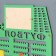 Moars with photo "Football" Green, 47x27.5 cm