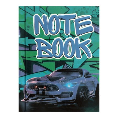Notepad A7, 64 sheets in a cage "on style", solid cover, offset unit
