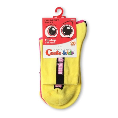 Noski children's cotton CONTE KIDS TIP-Top, size 20, Assorted color, 3 pairs-2