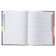 A5 Business Notepad, 80 sheets, in a cage, Office Style, solid cover, 5-color block, block 65g/m2