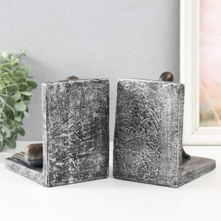 Holders for the books "Lines between us" set 2 pcs, for metal 14x10.3x14.3 cm-3