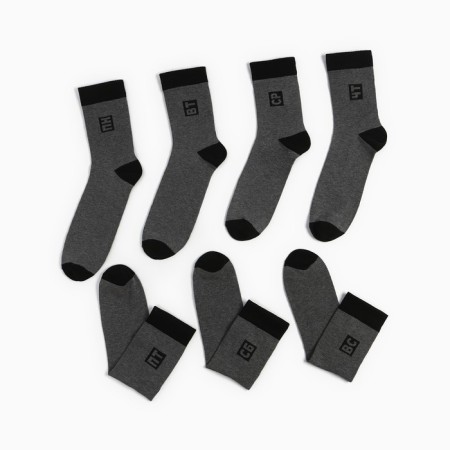 A set of male socks KAFTAN "Week" 7 pairs, rr 41-44 (27-29 cm)-1