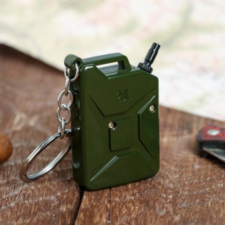 Gas lighter "burn in earnest", 5.5 x 4 cm.-3