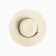 Women's hat with a leopard strap minku Milk color, river 58